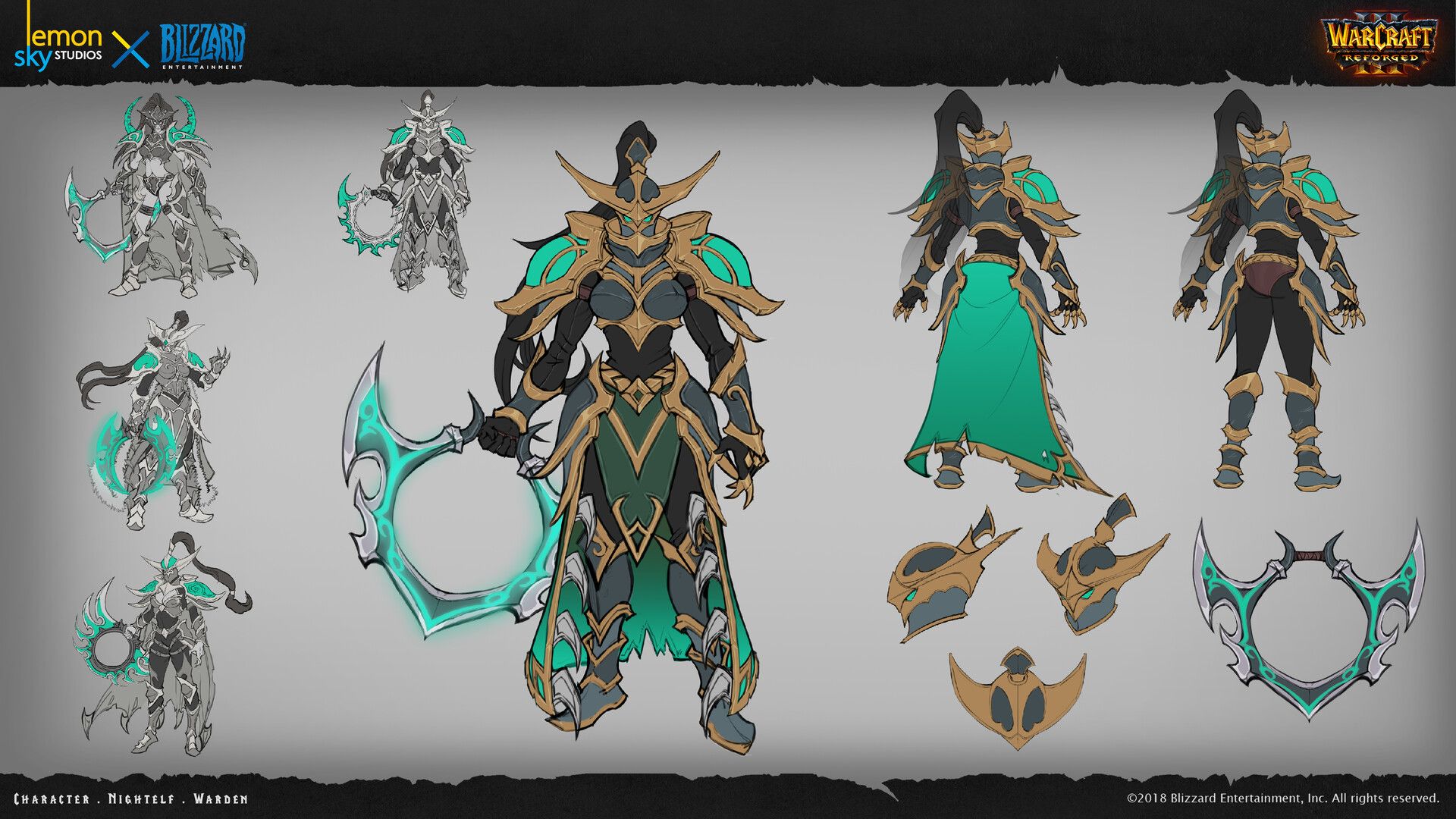 Концепт-арты Warcraft III Reforged